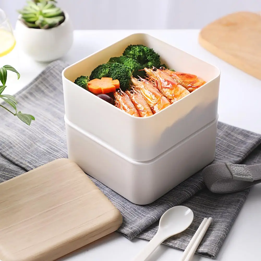 

Портативный Ланч-бокс с палочками, 1400 мл