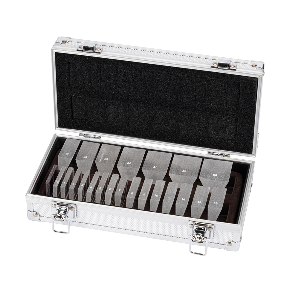 LS-22 China Ophthalmic Instruments Loose Prism Set for Optometry with Aluminium Case