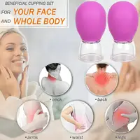 Silicone Cupping Massage Cup For Body Face Neck Eye Massager Mini Facial Meridian Cup Suction Cup Facial Cupping Device - Image 4