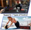 Remote Gym Timer 2 inch Ultra-Clear Interval Time Timers with LED Countdown/Up Wall Clock Battery Power Fitness Timer Stopwatch 5
