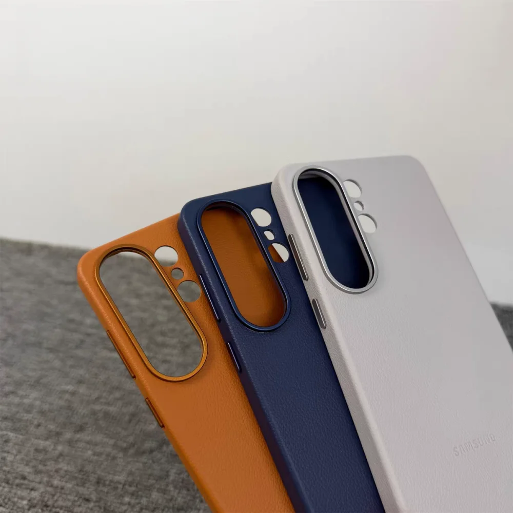 Premium Magnetic Faux Leather Case