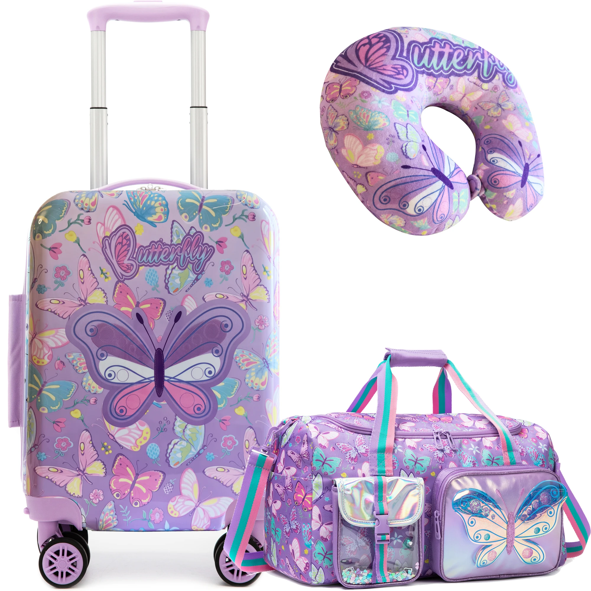 LOL Surprise Kids Carry On Luggage 18