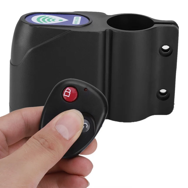 Anti Theft Bike Lock Cycling Security Lock Wireless Remote Control  Alarm  Alarm Lock Bike Wireless Lock Bike Lock 5