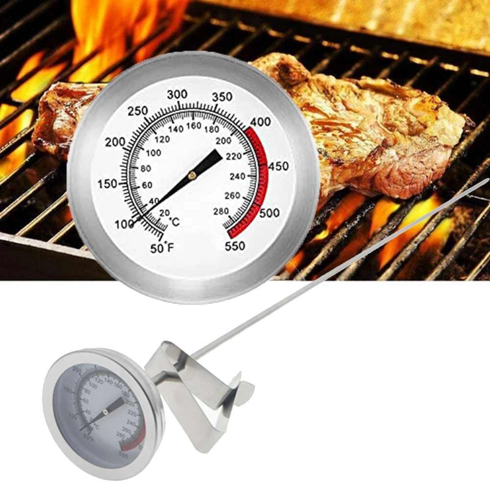 

Stainless Steel Deep Fry Home Instant Read Kitchen Cooking Tools Food Thermometer Meat Thermometer BBQ