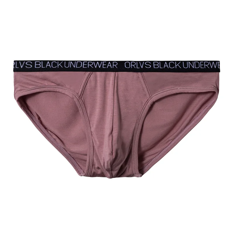 Simple, men's panties Modal breathable briefs shorts low waist, thin briefs OR6103 2