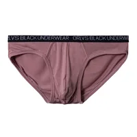 Simple, men's panties Modal breathable briefs shorts low waist, thin briefs OR6103 2