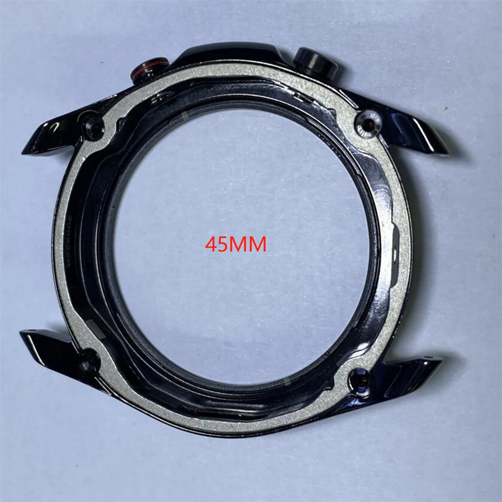 

Premium 45mm LCD Display Bezel Faceplate Smart Hand Watch Case Surface Shell R840 R845 45mm for Samsung Watch 3
