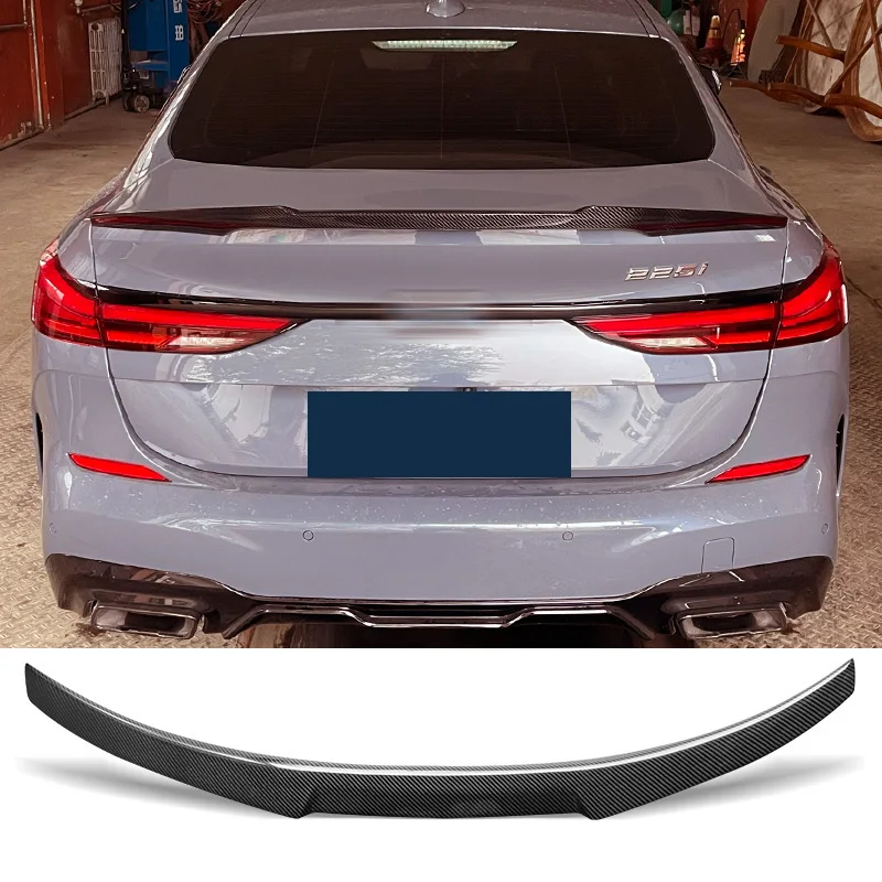 

Real Carbon Fiber Spoiler for BMW F44 2 Series 2021 2022 Year Rear Ducktail Wing Trunk M4 Style Decoration Accessories