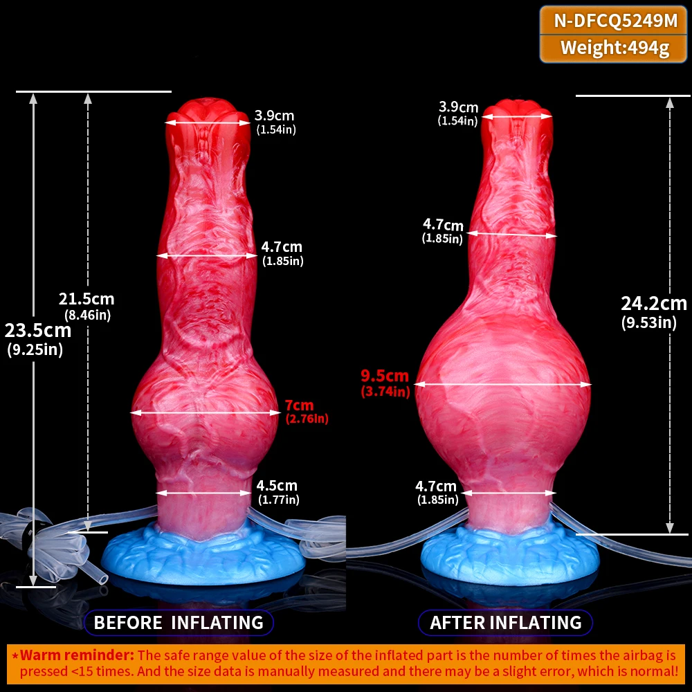 Opblaasbare anale plug en prostaatstimulator voor volwassenen_voghion.com