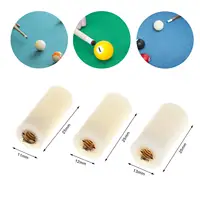 10Pieces Pool Cue Ferrule Billiard Cue Stick Ferrule Billiard Cue Tip Ferrule