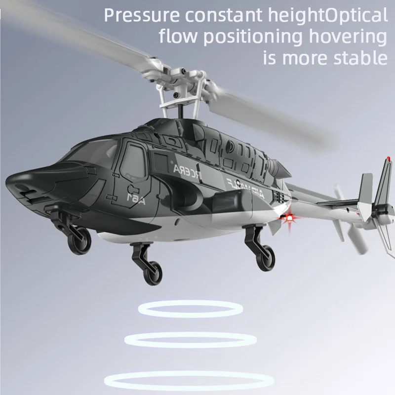 A61 RC Helicopter 2.4G 6-Axis Gyroscope 4CH Altitude Hold Optical Flow Brushless Remote Control Toys for Kid Adult
