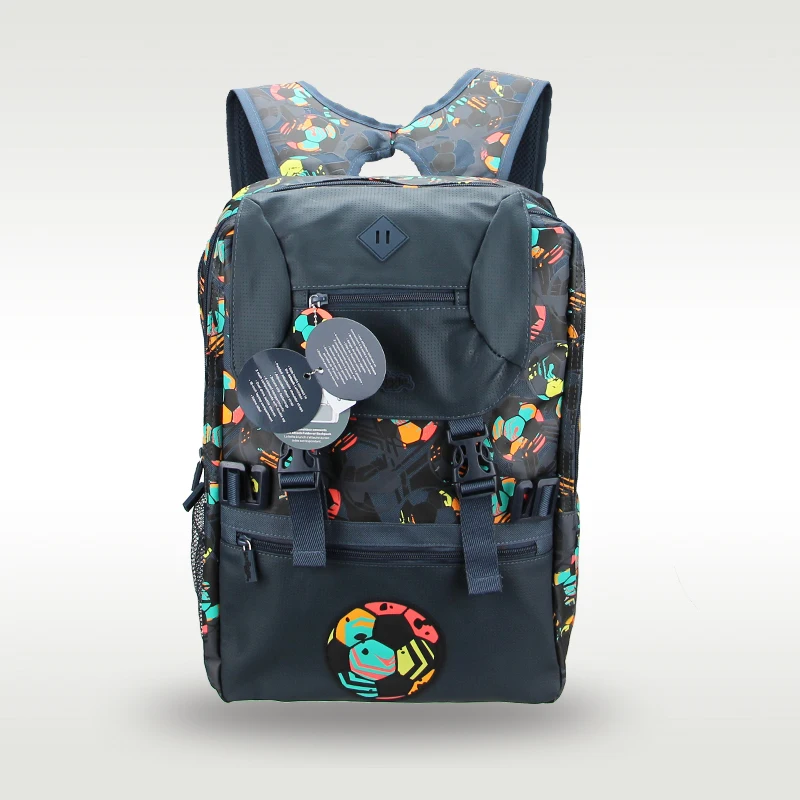 

Australia Smiggle original hot-selling oversized schoolbag high-quality color football schoolbag cool boy bag 18 inches