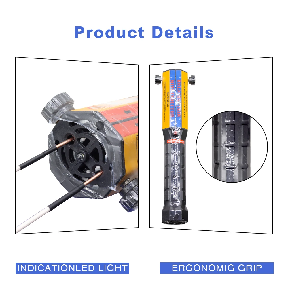 3/8Coils 1000W Magnetic Induction Heater Kit 110V 220V Automotive 1000W Flameles