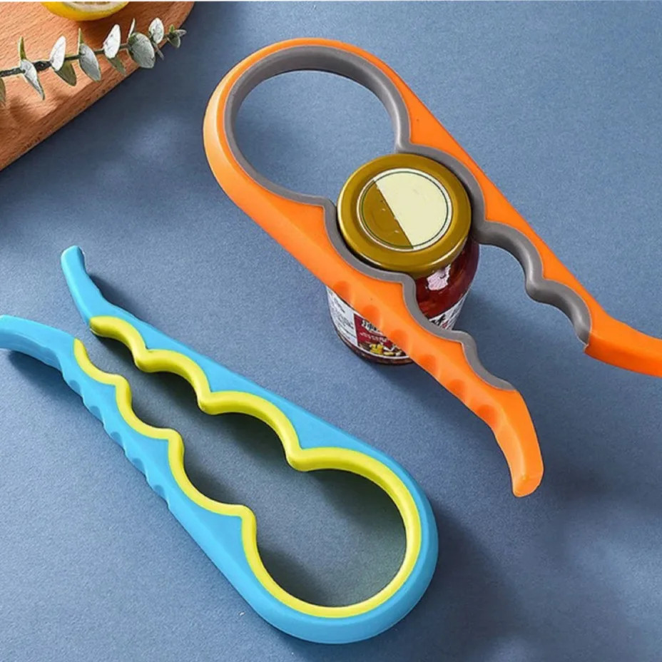 Lid Jar Opener 4 In 1 Handy Screw Cap Jar Openers Multi Purpose Can