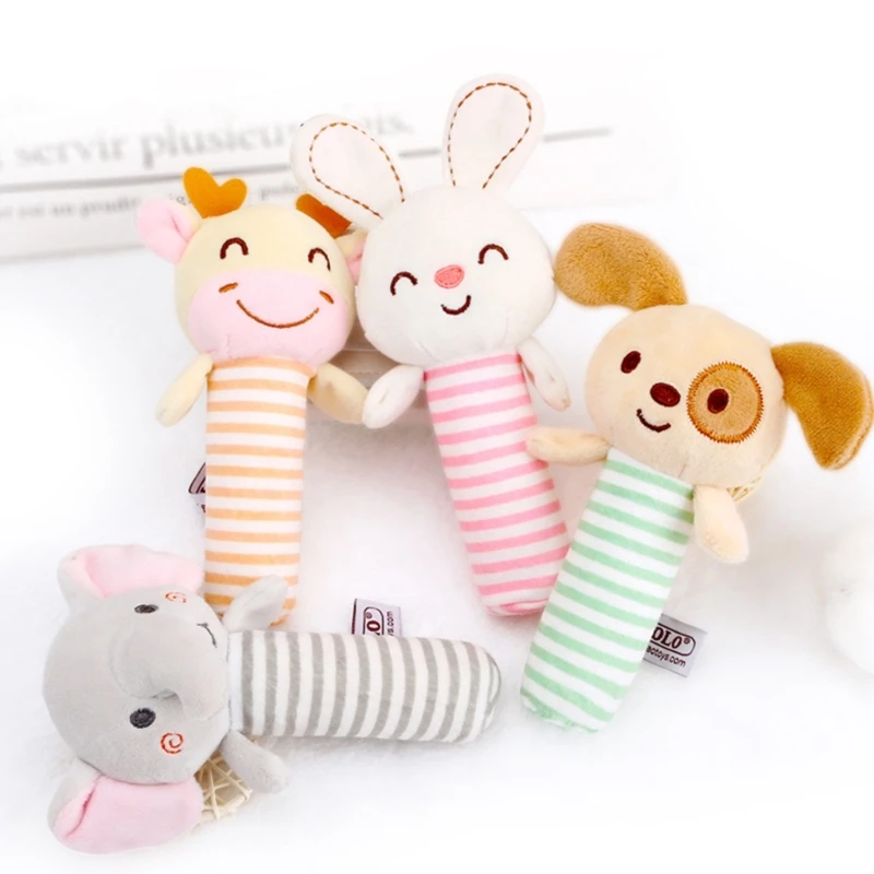 

Детская мягкая погремушка для новорожденных, спящая плюшевая игрушка, игрушка для успокоения, детская фотоигрушка