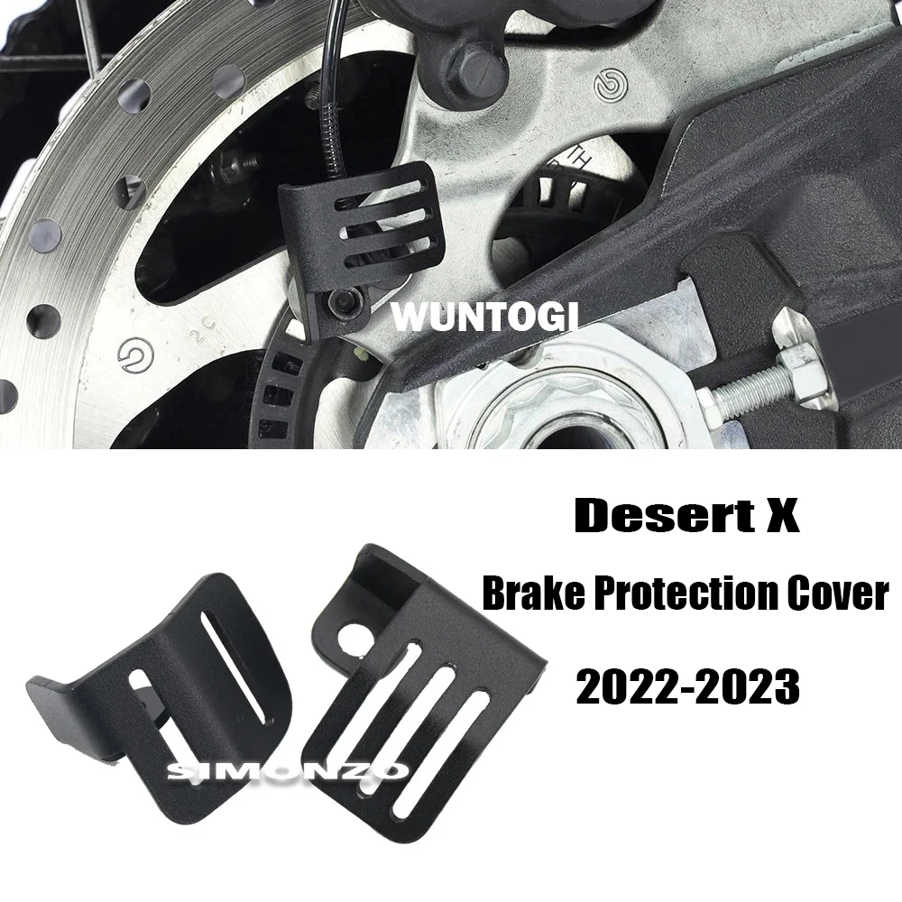

For Ducati Desert X Motorcycle ABS Sensor Front and Rear Wheel Brake ABS Sensor Cover Protector DESERT X 2022-2023