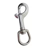 316 Stainless Steel Swivel Eye Bolt Snap Hook Scuba Snorkeling Key Chain 2