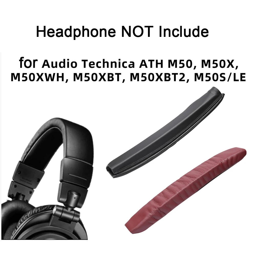 for ATH-M50X Headband Pad for Audio-Technica M50X/M50XBT/M50XWH/M50S Head Band, Protective Replacement Cushion, Soft & Durable