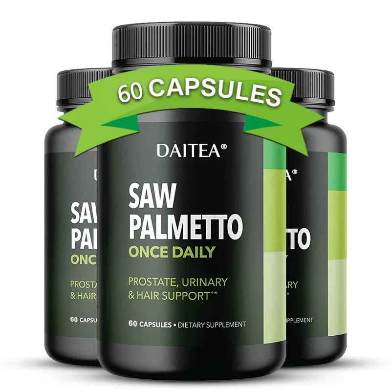 DaiteaSawPalmettoExtract120CapsulesNonGMOandGlutenFree
