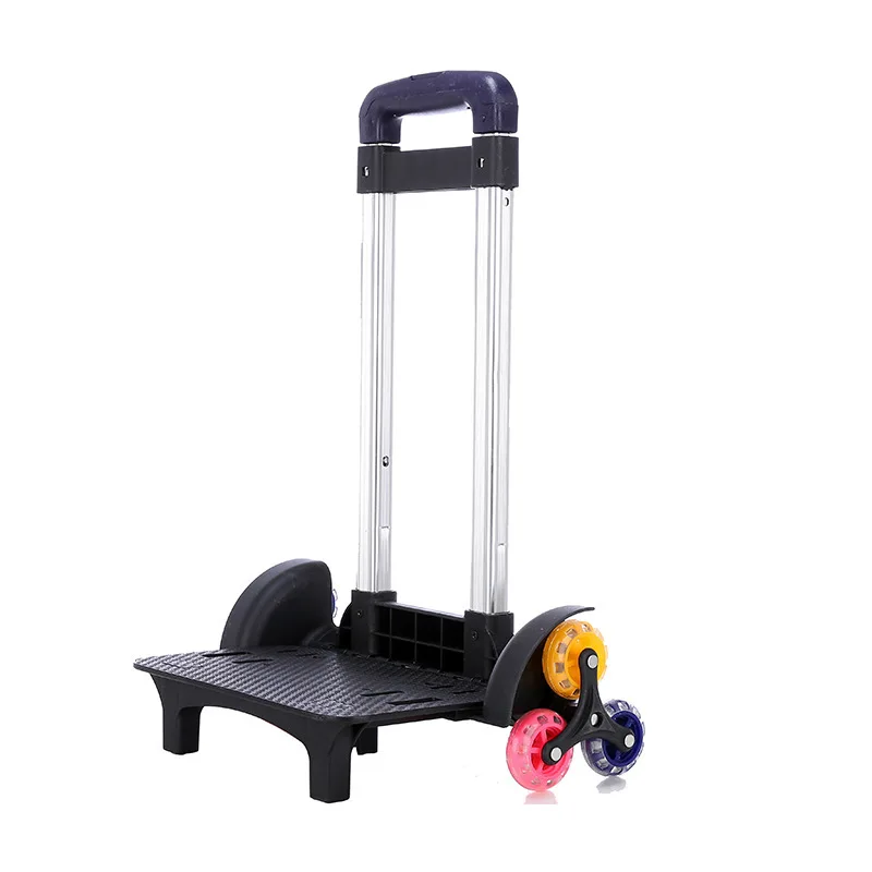 Kids Backpack Pull Rod Trolley Wheels Children School Bag Accessories Tie Rod Stator Students Climb Stairs 6 Wheels Bags Parts