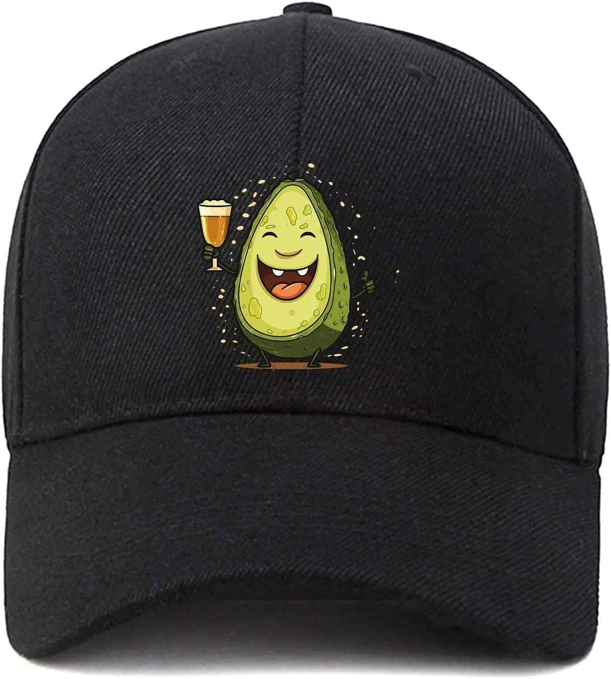 Avocado Love Beer Baseball Cap Adjustable Dad Hat Unstructured Cotton Hat Snapback One Size Cap for Women