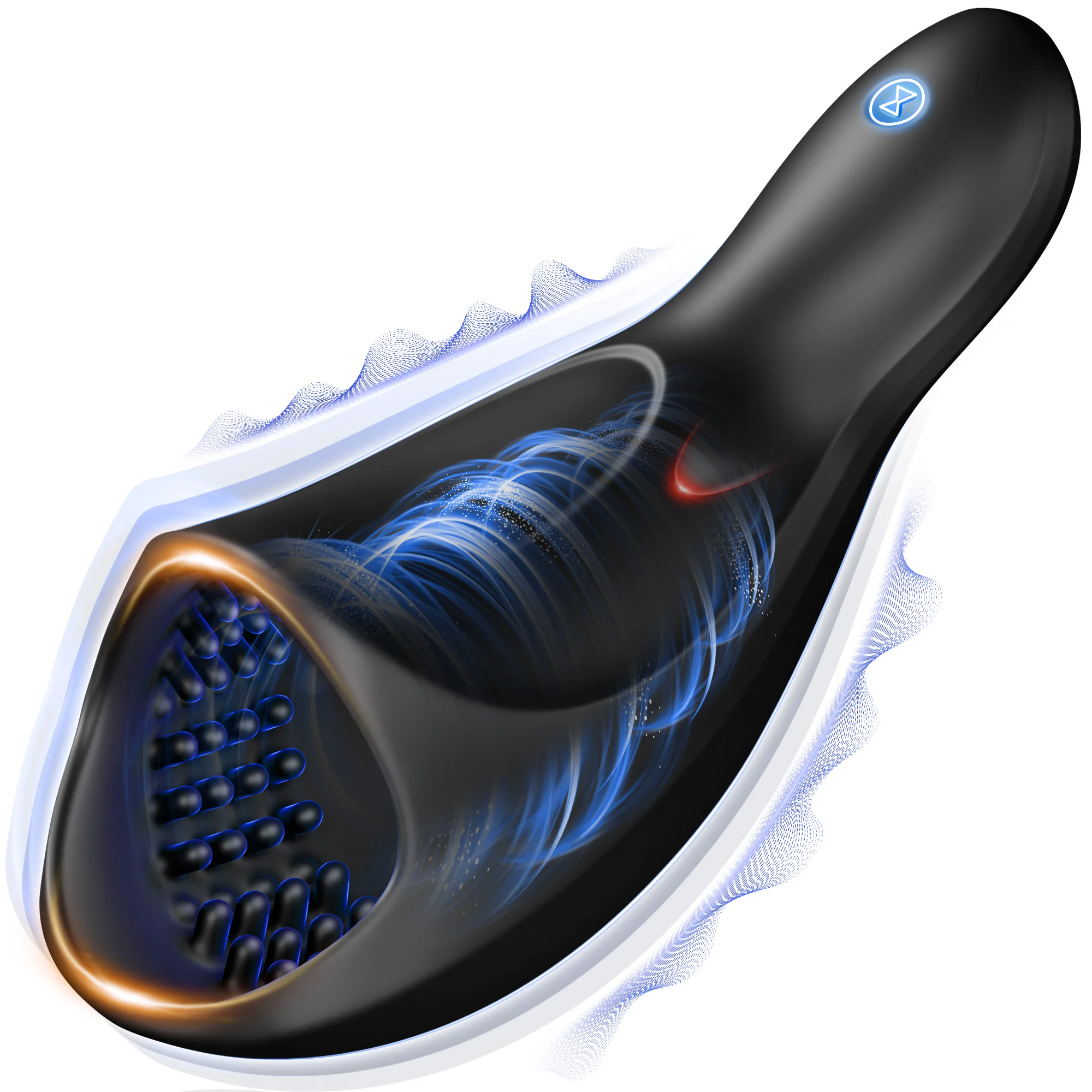 Penis Vibrator Eichel Trainer für Männer Zunge Lecken Penis Massagegerät Männlicher Masturbator Vibrierende Eichel Vibratoren Erwachsene Sex Spielzeug