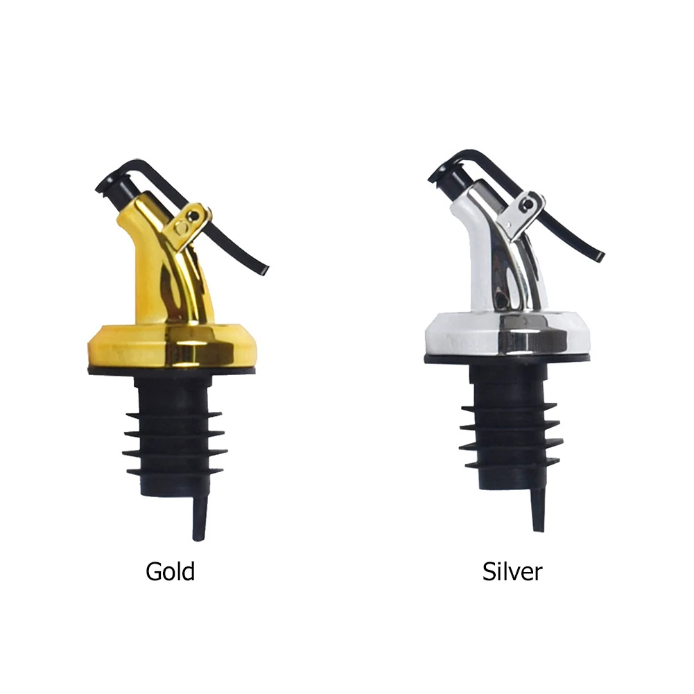 5-1Pcs Oil Bottle Plug Stopper Oil Nozzle Leak-proof Oil Bottle Cap Ergonomic Vinegar Stopper Multifunctional Oil Dispenser