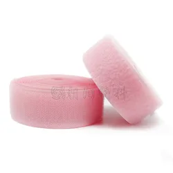 Versatile 1'' Hook and Loop Fastener Tape - Non - Adhesive Sewing Accessory - 1Meter Hook and Loop (Color 07)