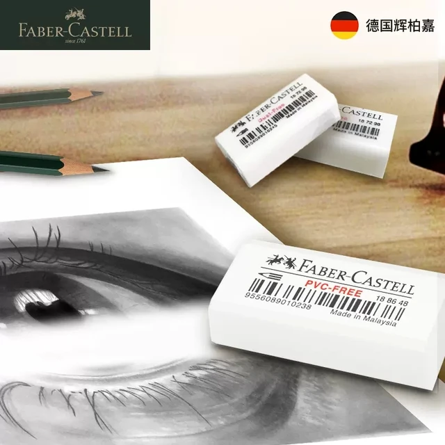 Faber-Castell PVC-Free Eraser White