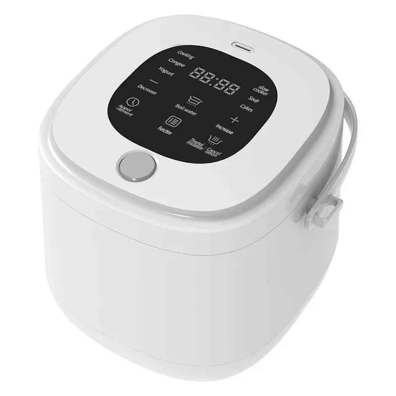 Mini Rice Cooker Electric Heating Lunch Box Portable Thermostat Food Steamer Multi Electric Cooker 2L 12V 24V For Car Truck