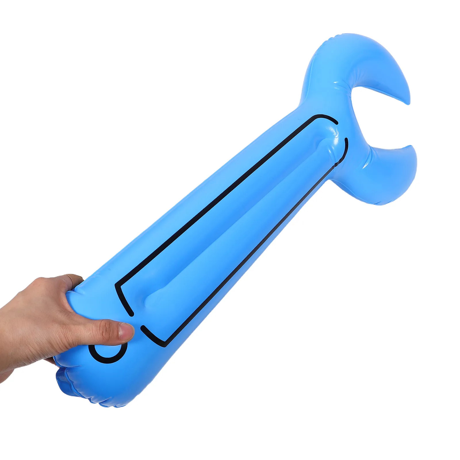 1세트 풍선형 공구 세트 어린이용 망치 렌치 드라이버 건설 역할놀이 파티 장식 소품