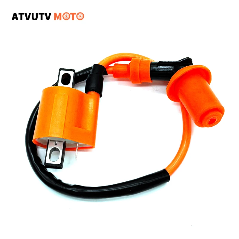 1pcs Ignition Coil SPARK Plug Wire For CG125 125cc 150cc 200cc 250cc Scooter ATV Motorcycle Dirt Bike Go Kart Moped motorcycle ignition coil motorcycle spark plug