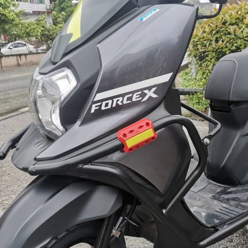 For Yamaha 125 Force X New Motorcycle Fuel Tank Sticker 3D Gel Protection Sticker Engine Vehicle Fuel Tank Decal