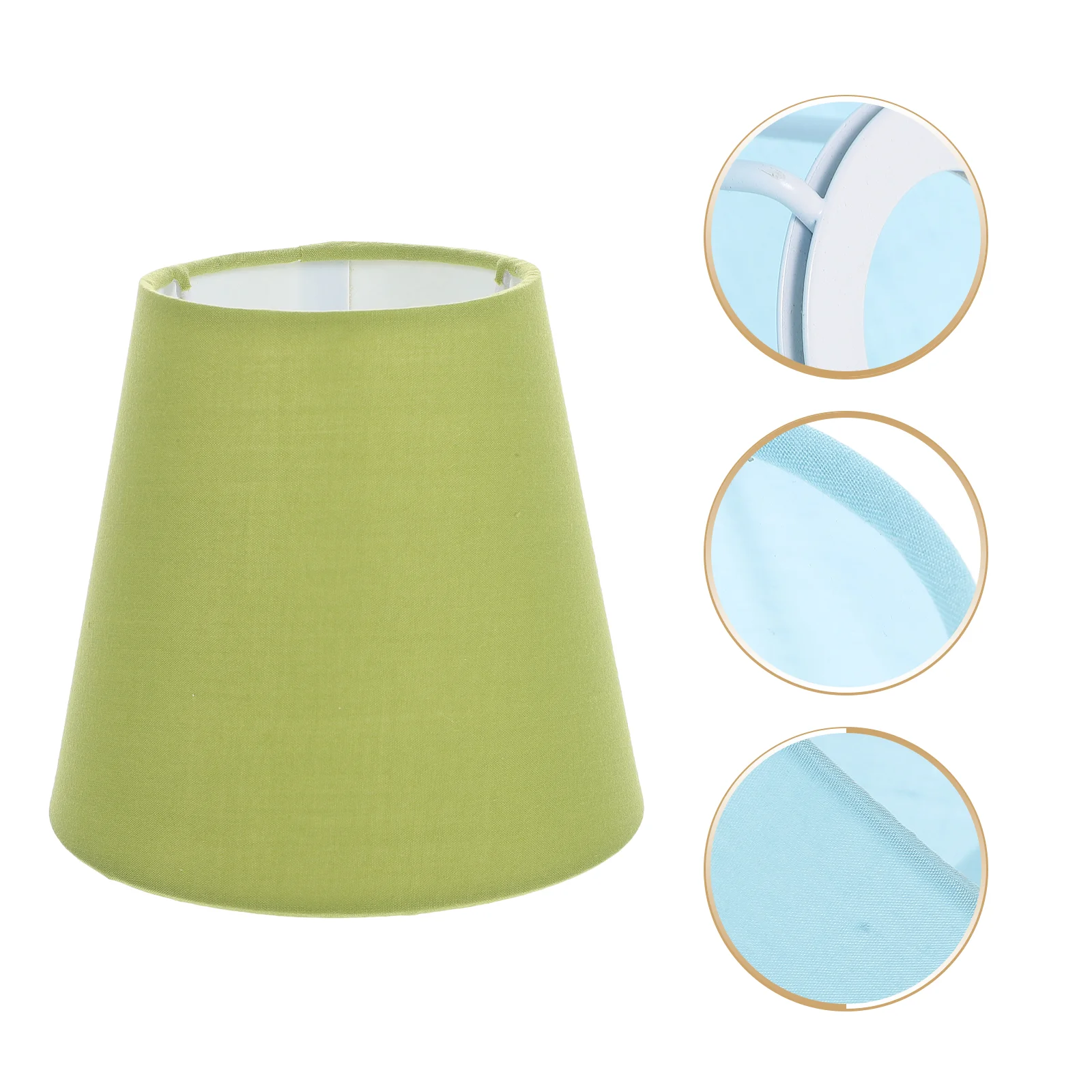 

Cloth Lamp Cover Barrel Lamp Shade E14 Base Ceiling Lamp Indoor Light Cover
