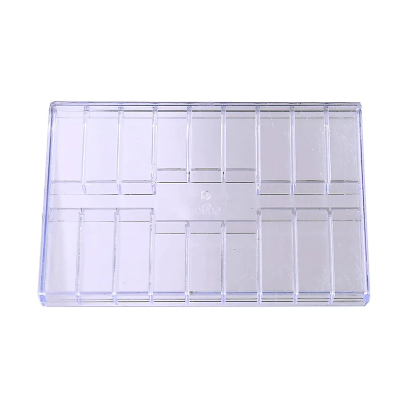 Plastic screw case components box 19 grid transparent Jewelry Tool Ring  Electronic Parts storage Container diy button organizer - AliExpress