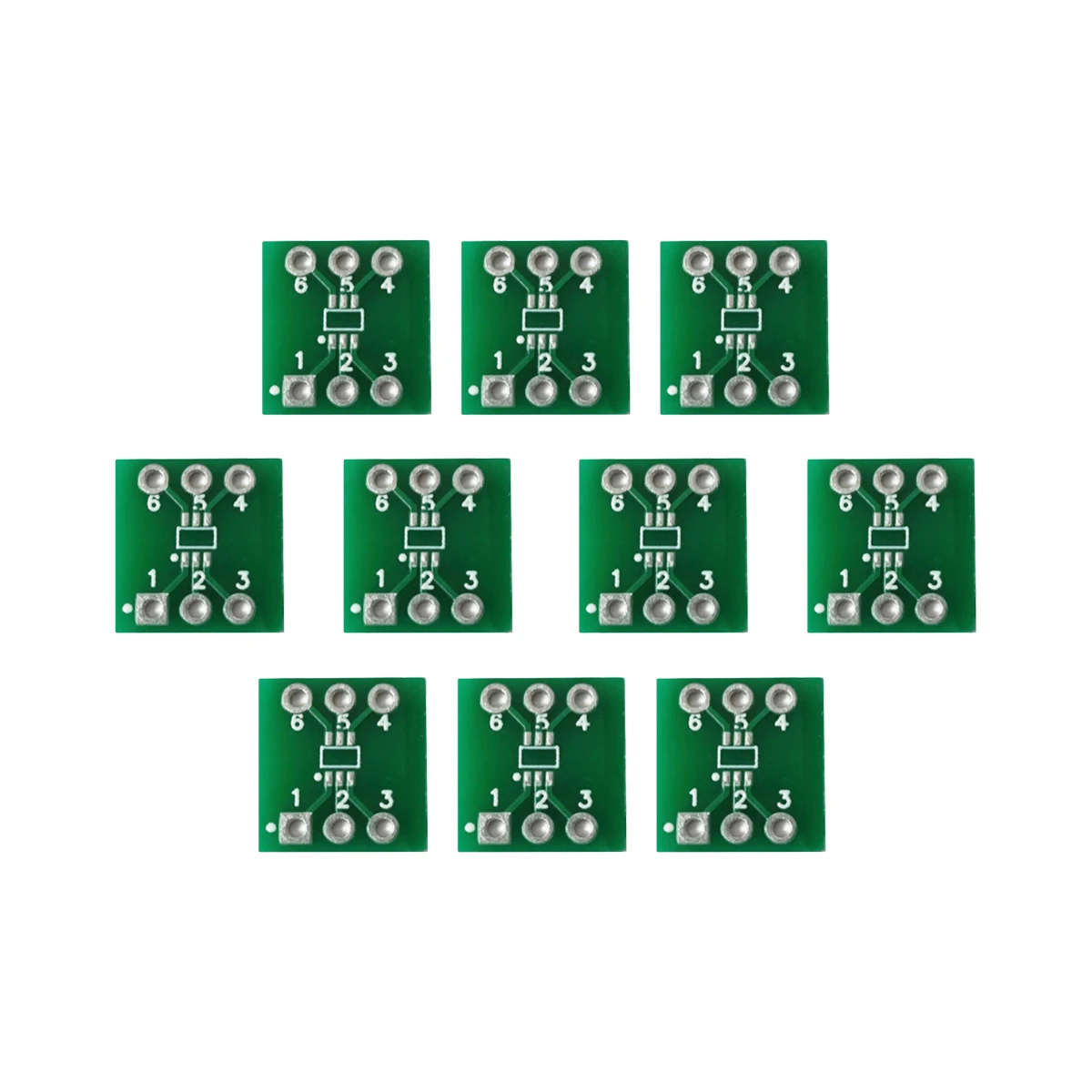 Placa Adaptadora Sc70 Sot236 Sot235 Sot23-5 Smd para Mergulhar 05 mm 065 mm 10 Pcs - Imagem 6