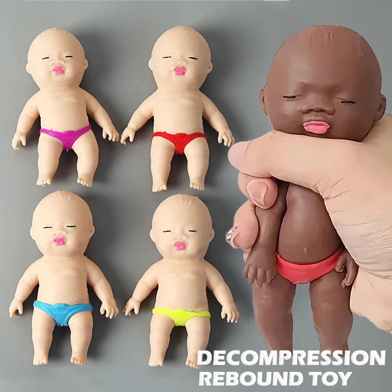 

Pinch Joy Slow Rebound Sand Little Doll Decompression Tool Decompression Toy Pinch Release Little Doll Pinch Face Doll