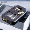 2025 New Zorro Kerosene Lighter Cyber Mecha Transparent Bin Rocker Cool Classic Torrens Tide Men Lighters Wholesale 6