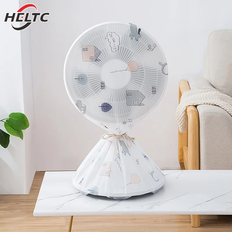 1pc Portable Dustproof All-inclusive Electric Fan Dust Cover Household Floor Fan Cover Waterproof Protective Accessories dust cover fan cover
