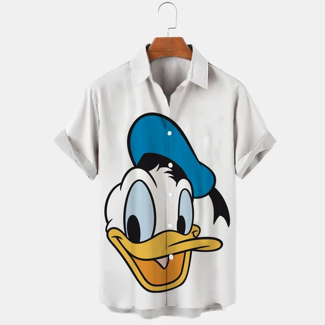 New Disney Cartoon Print 3D Shirt Men's 