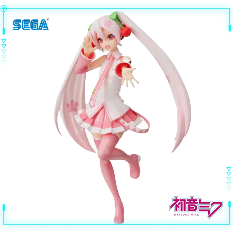 

SEGA Original Genuine SPM VOCALOID Hatsune Miku Virtual Singer Miku Sakura Ver. 21cm Anime Figure Collectible Model Toys Gifts