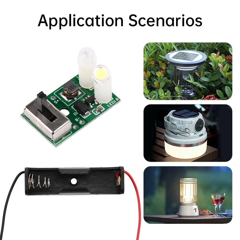 Solar Panel Kit 1.2V NiMH Battery Controller Solar Set with 2V Solar Panels Garden Mini Light Circuit Board PCBA Diy Kit