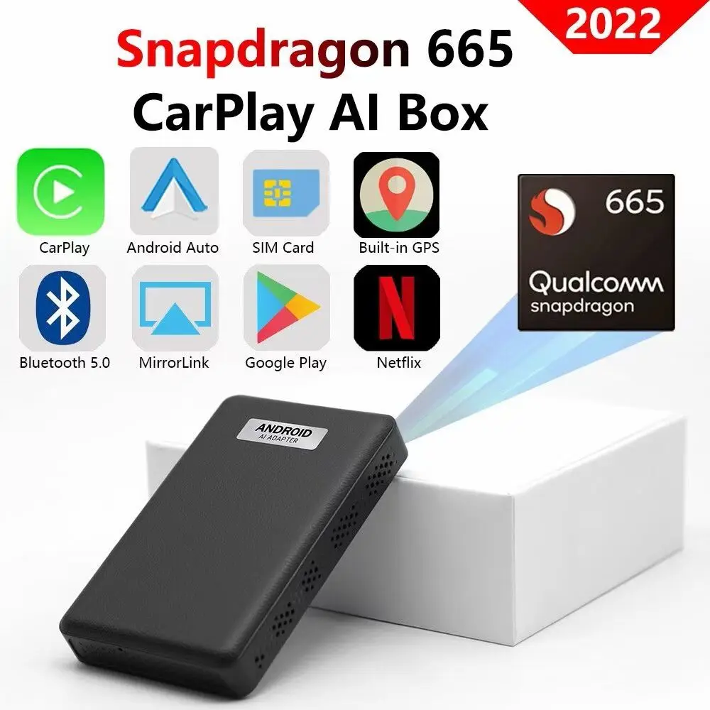 Ottocast 2022 Apple Carplay Ai Box Multimedia Player 64g,wireless Carplay,android  Auto,add Intelligent System,apk Android - Car Ai Box - AliExpress