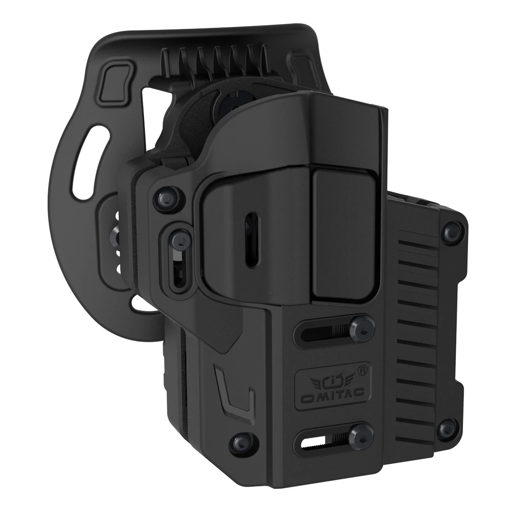 Universal OWB Holster For 200+ Popular full size,compact,subcompact,and semi-automatic pistols Tactical Holster Paddle Right 5