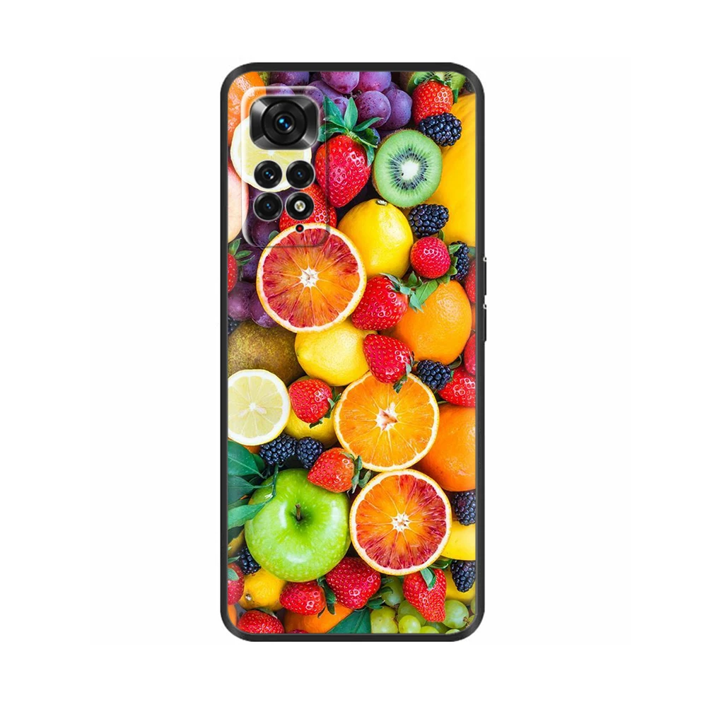 For Redmi Note 11s 11 Pro Case Soft Silicone Protection Back Covers For Xiaomi Redmi Note 11 11Pro Cases note11 TPU Black Bumper