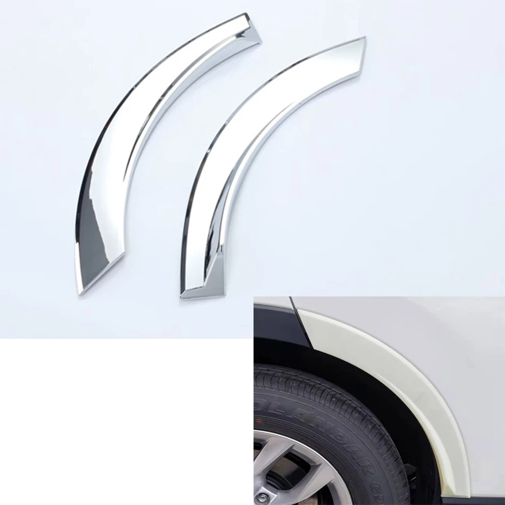 

YAQUICKA Car Wheel Eyebrow Decoration Strips ABS Styling For Honda CRV 2023 Exterior Auto Moldings