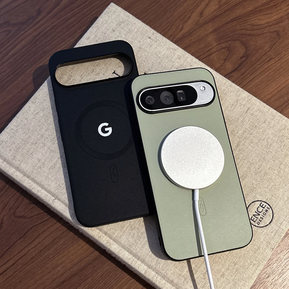 MagSafe Leather Matte Magnetic Wireless Charging Ultra Slim Phone Case