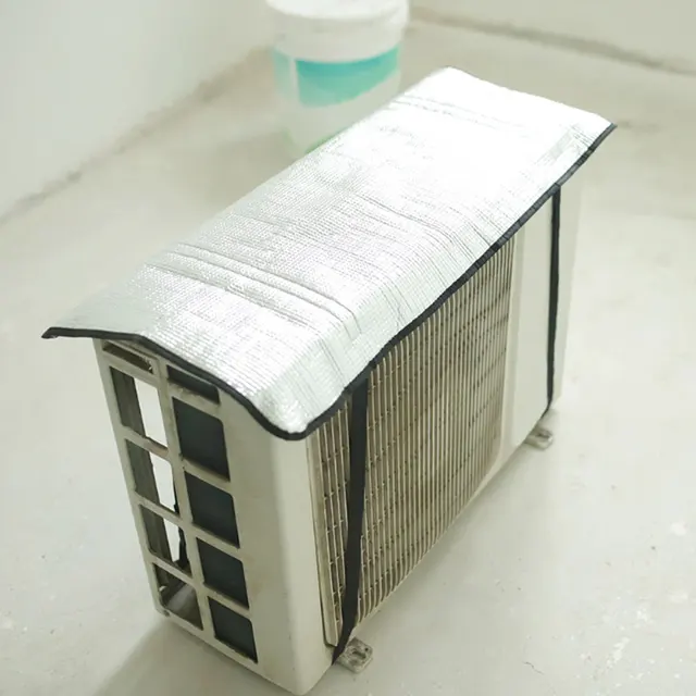 Kültéri Esőálló Légkondicionáló Fedel Vízálló Pornyomásgátló Tisztítás Fedezet Tartsa Meg A Tisztítószerszámokat - Image 5