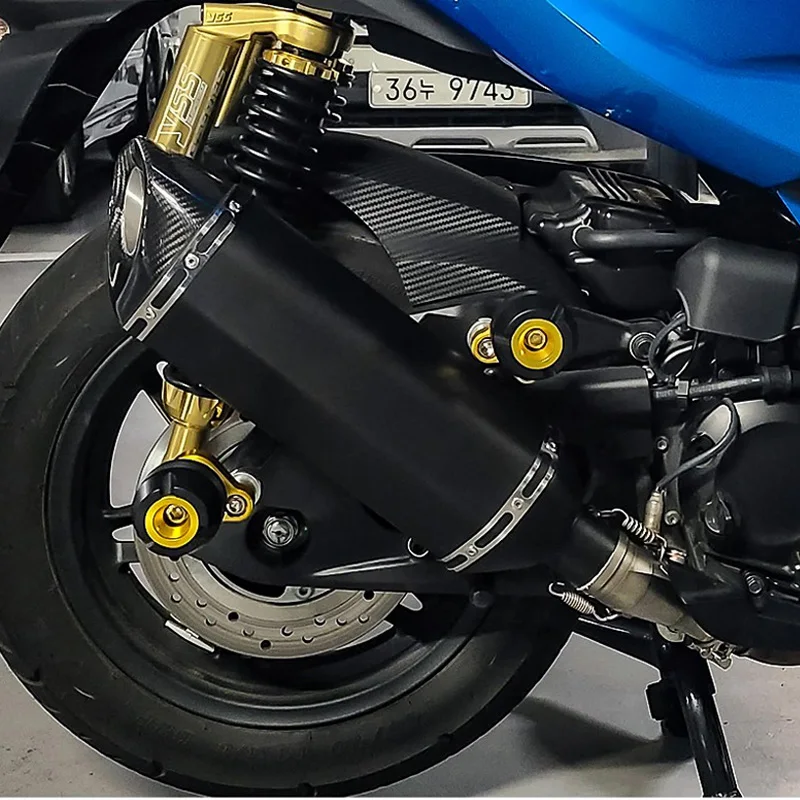 Per Honda FORZA350 NSS350 sistema completo scarico Moto modificato fuga Moto Bike silenziatore DB Killer silenziatore tubo di collegamento anteriore - - Racext 14