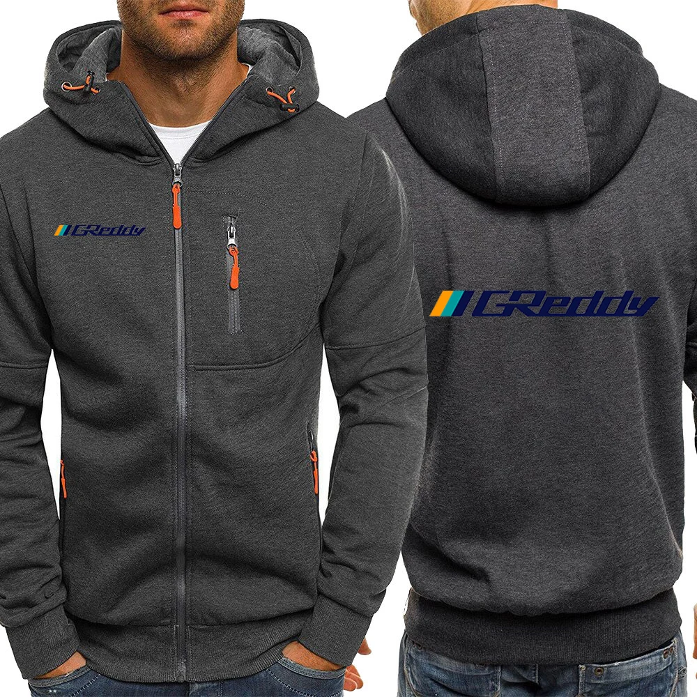 Tri Color Hooded Jacket For Men Spring Autumn